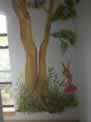  Tree and Rabbit Garden Mural